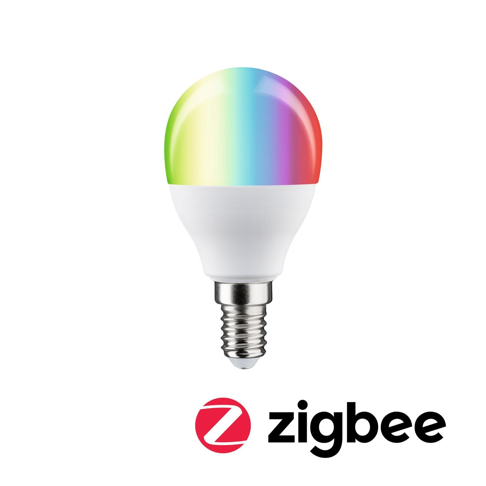 P 29150 Standard 230V Smart Home Zigbee 3.0 LED kapka E14 5W RGBW+ stmívatelné mat - PAULMANN