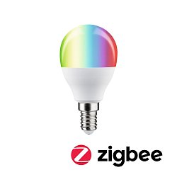 Obrázek pro produkt Standard 230V Smart Home Zigbee 3.0 LED kapka E14 5W RGBW+ stmívatelné mat - PAULMANN