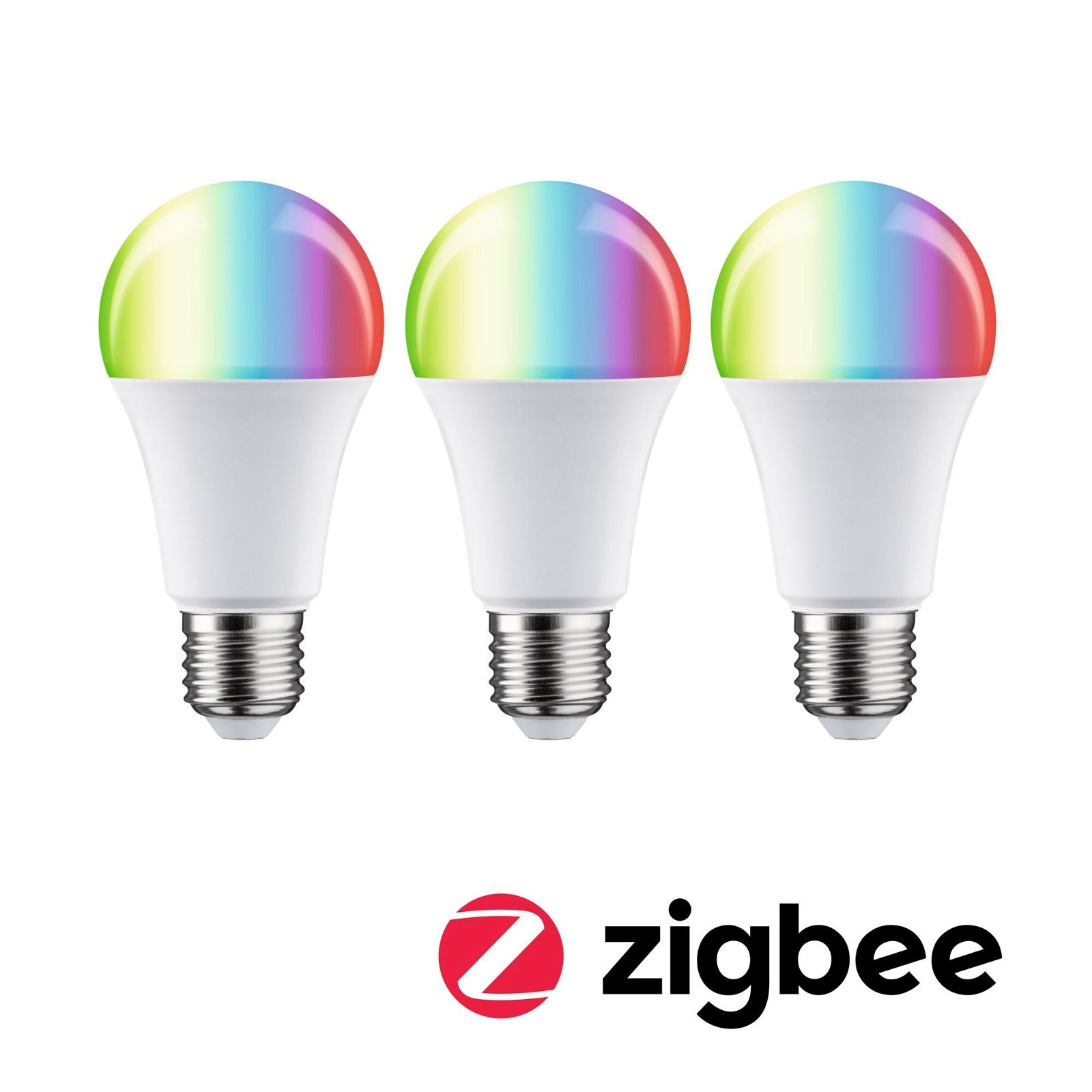 P 29151 Standard 230V Smart Home Zigbee 3.0 LED žárovka E27 3x11W RGBW+ stmívatelné mat - PAULMANN