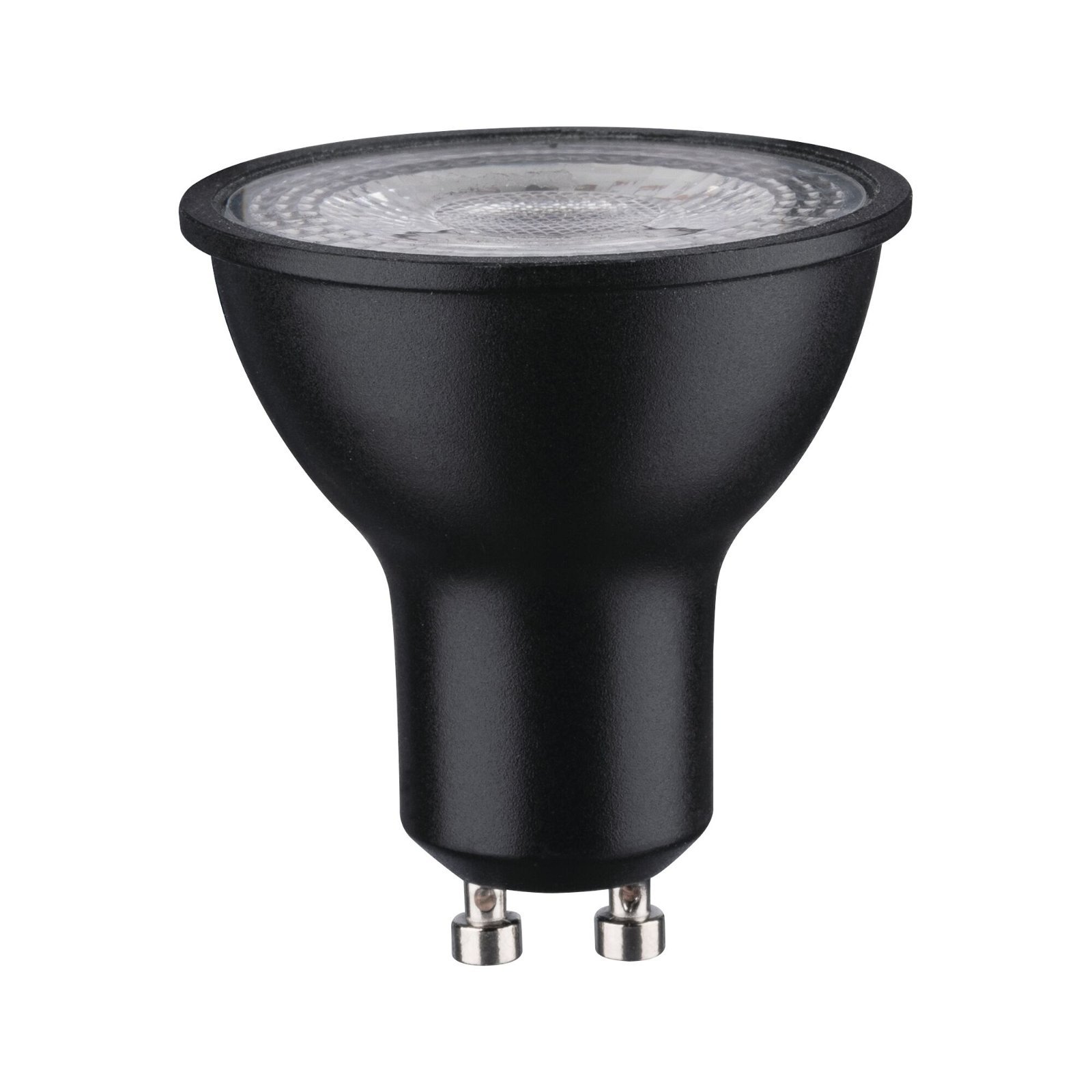 P 29166 Standard 230V LED reflektor GU10 8W 2700K stmívatelné černá mat - PAULMANN