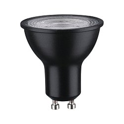 Obrázek pro produkt Standard 230V LED reflektor GU10 8W 4000K stmívatelné černá mat - PAULMANN