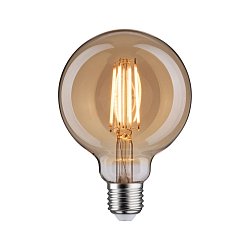 Obrázek pro produkt 1879 Filament 230V 3-krokové-stmívatelné LED Globe G95 E27 6W 1800K stmívatelné zlatá - PAULMANN