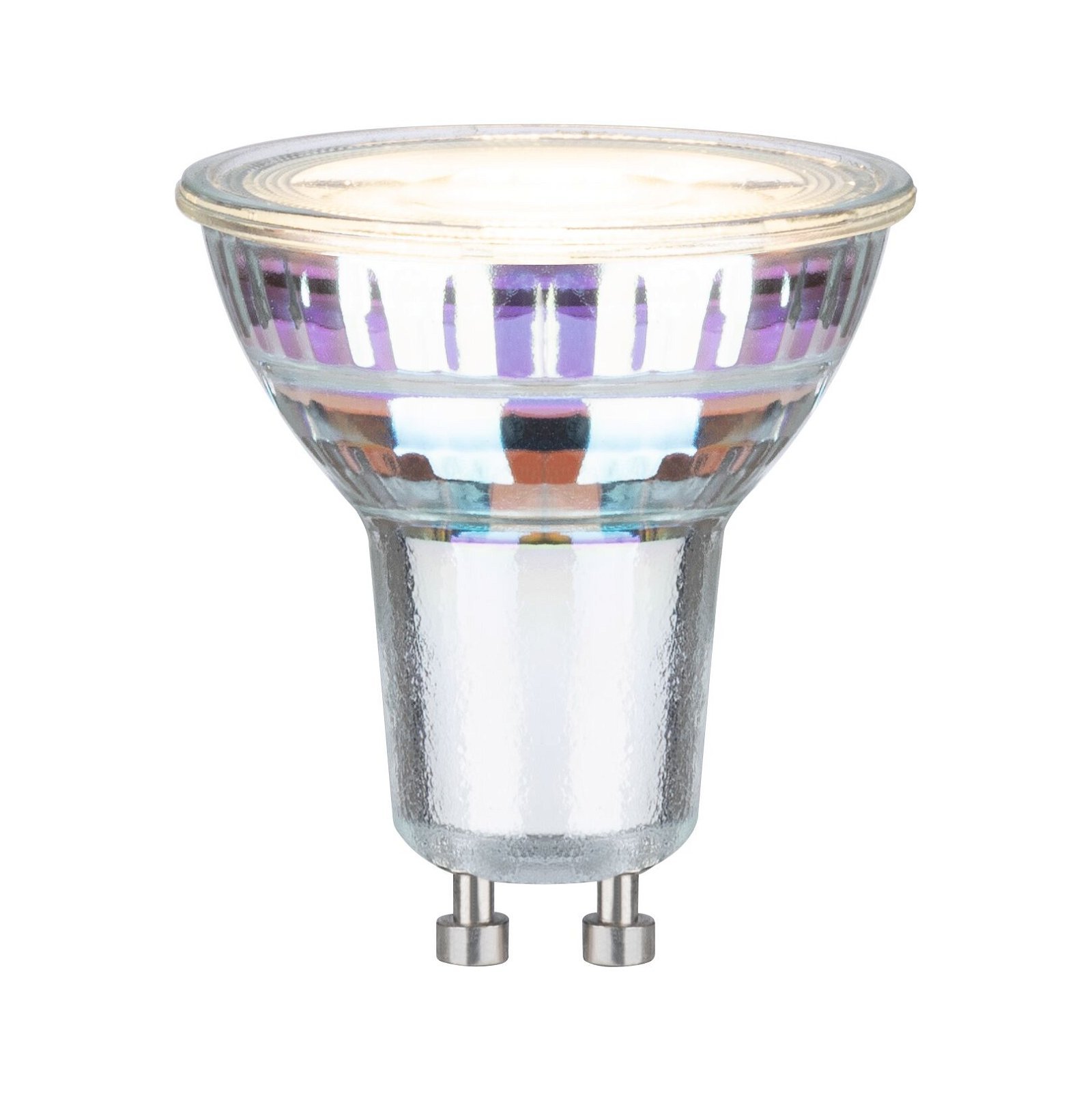 P 29192 Eco-Line Standard 230V LED reflektor GU10 2,5W 3000K stříbrná - PAULMANN