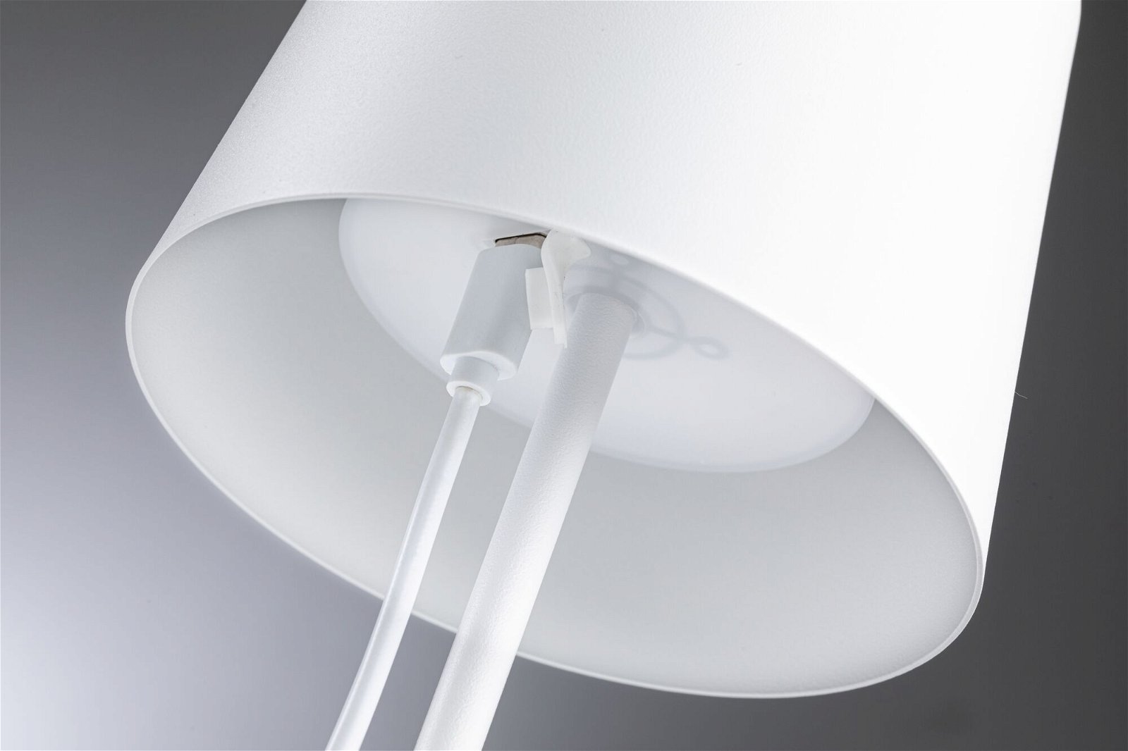 P 76997 Nabíjecí bateriové svítidlo Gilo IP44 2700K bílá mat - PAULMANN (obrázek 4)
