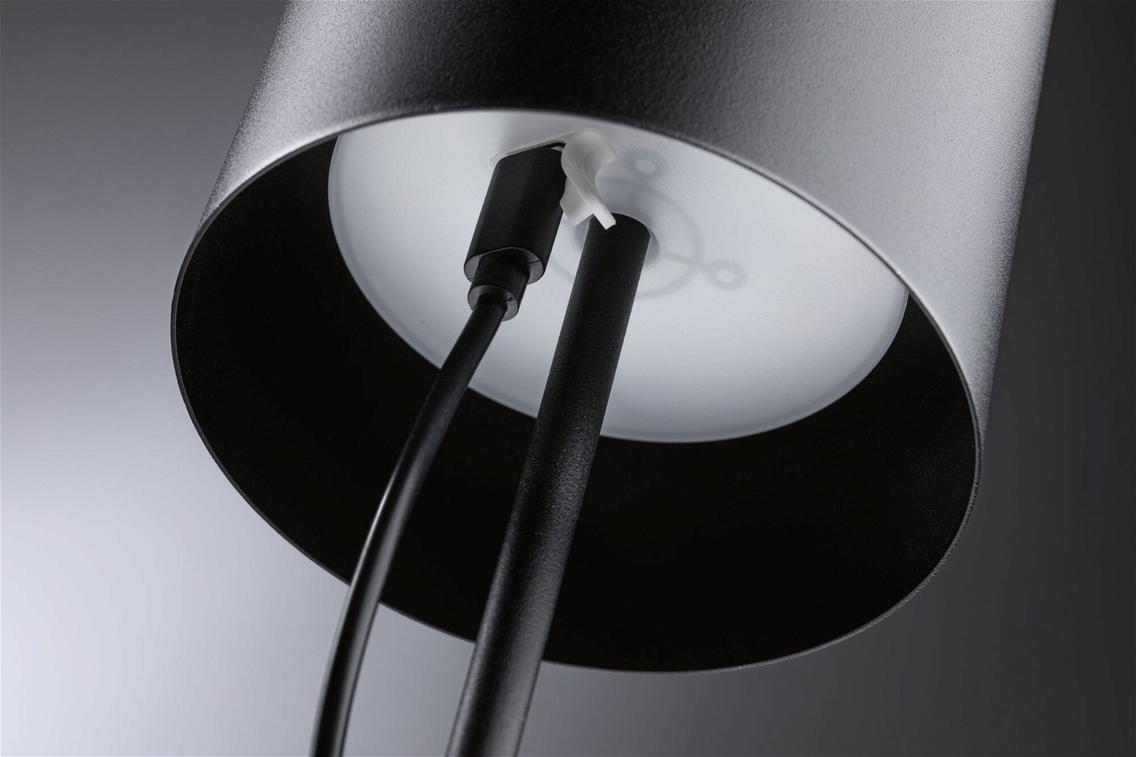 P 76998 Nabíjecí bateriové svítidlo Tuni IP44 2700K černá mat - PAULMANN (obrázek 4)