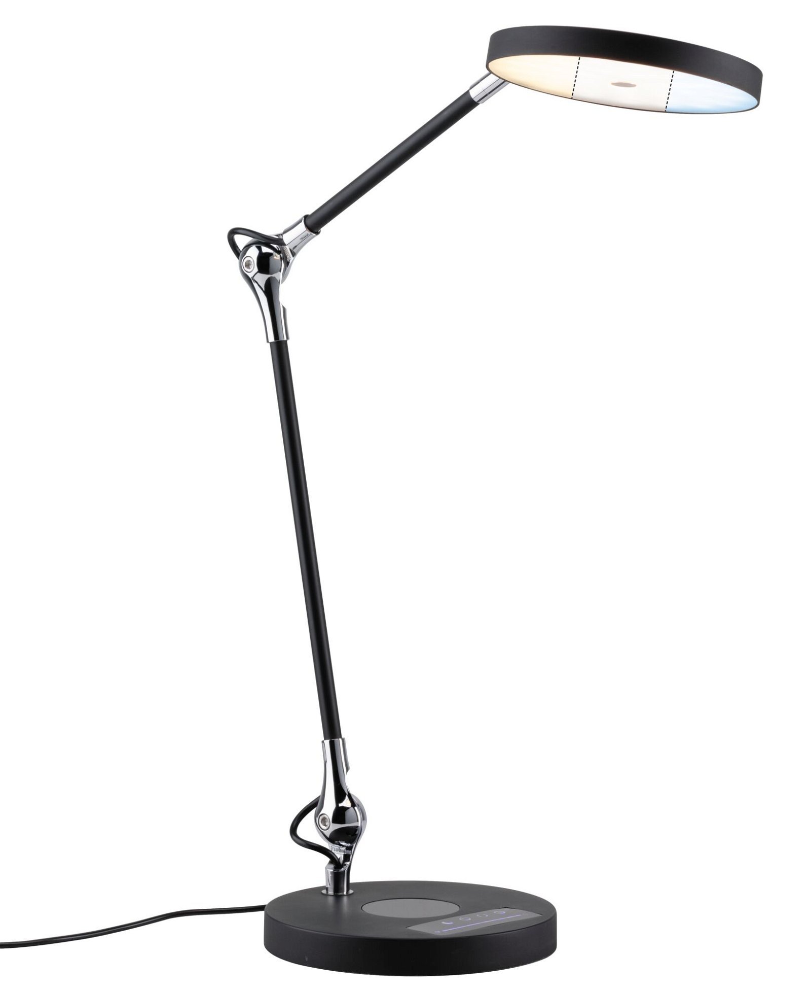 P 78010 LED stolní lampa na psací stůl Numis CCT 11W černá - PAULMANN