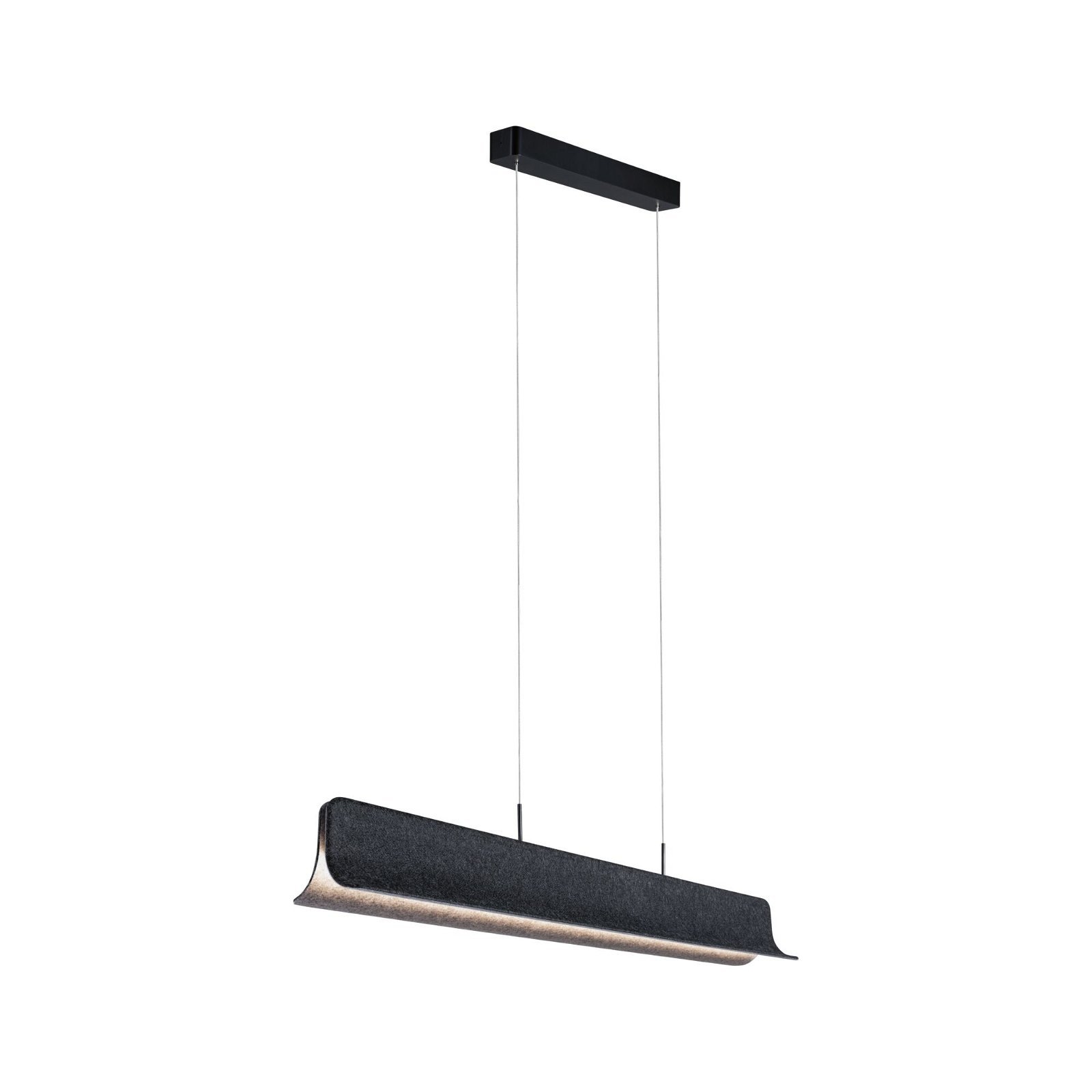 P 79982 LED závěsné svítidlo 3-krokové-stmívatelné Noyan 2x24W antracit - PAULMANN