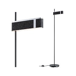 Obrázek pro produkt LED stojací svítidlo 3-krokové-stmívatelné Jagun 2700K 20,4W antracit plsť/umělá hmota/kov - PAULMANN