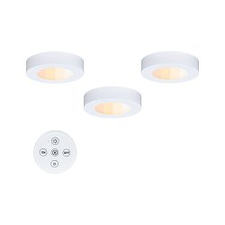 Obrázek pro produkt LED podskříňkové svítidlo Batuno 3x2,1W 70mm 230/24V bílá - PAULMANN