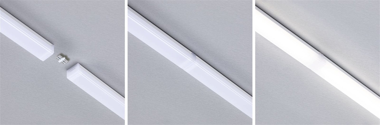 P 92128 LED podskříňkové svítidlo Barreo 2x3,3W 300x22mm 230/24V bílá - PAULMANN (obrázek 3)