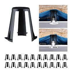 Obrázek pro produkt Příslušenství distanční vložka pro vestavná svítidla 62 - 90mm černá - PAULMANN