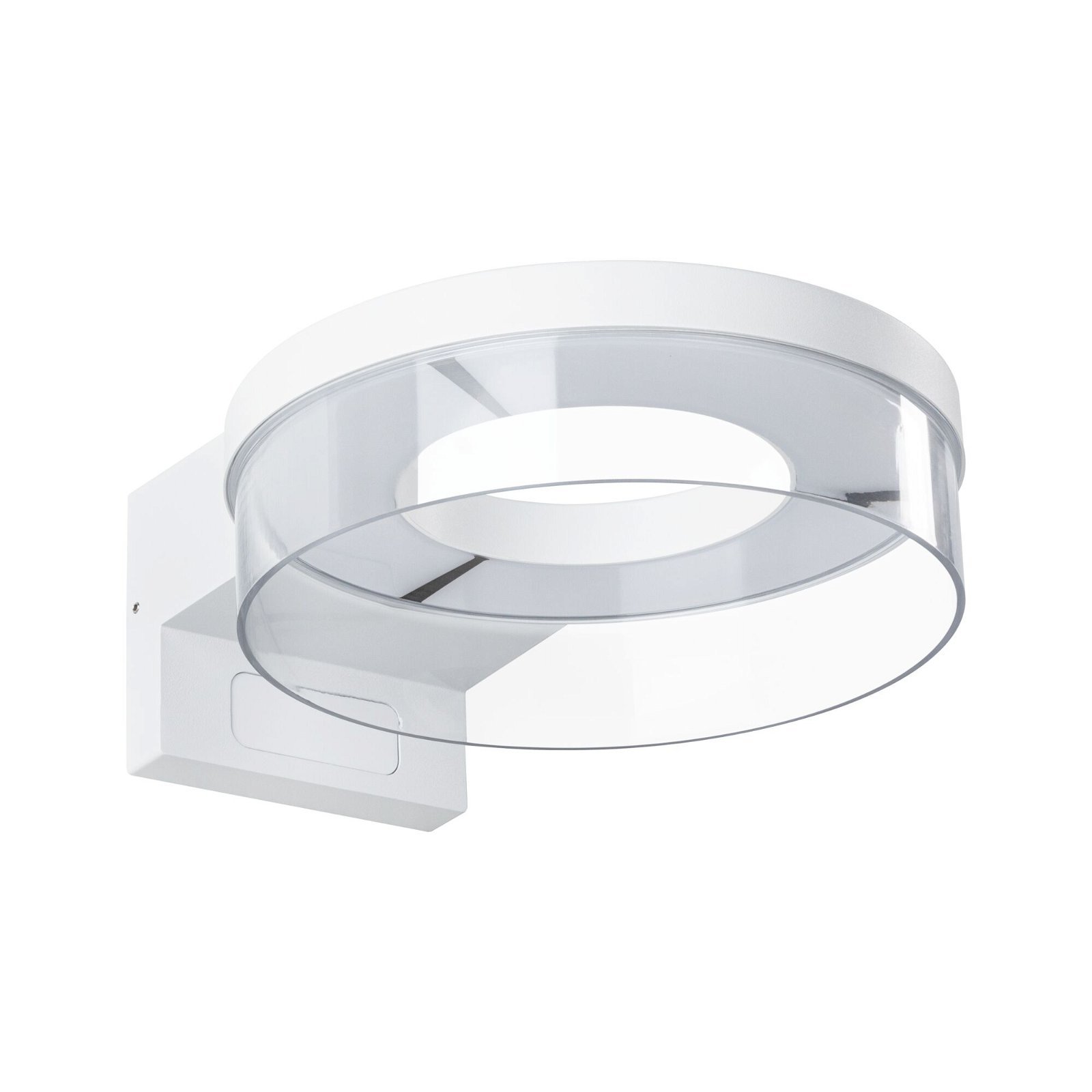 P 93112 LED venkovní nástěnné svítidlo Capea pohybové čidlo IP44 231mm 3000K 8 / 1x1,2W 230V bílá hliník - PAULMANN (obrázek 5)