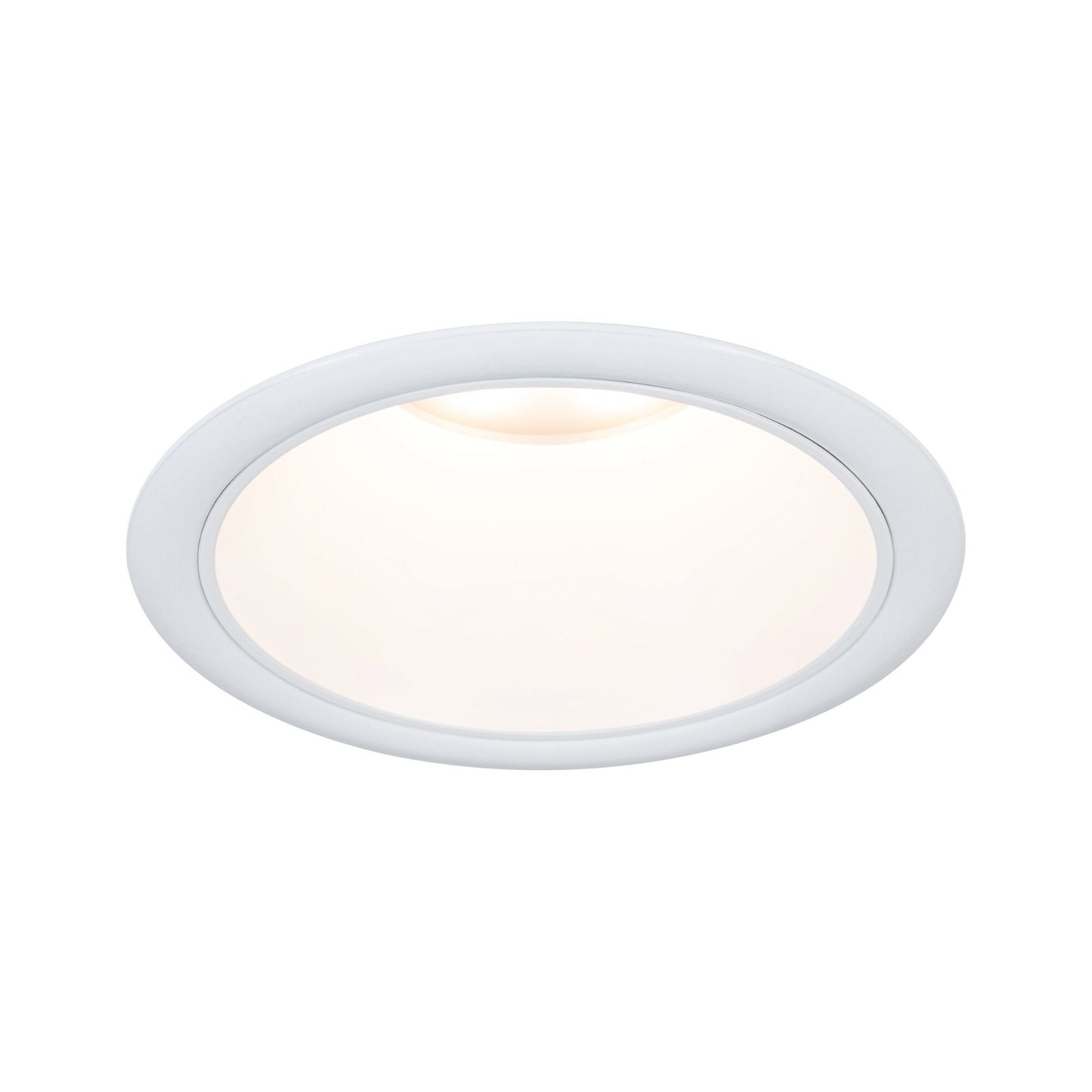 P 94872 LED vestavné svítidlo 3-krokové-stmívatelné Cole Coin IP44 kruhové 88mm Coin 6W 230V 2700K bílá - PAULMANN