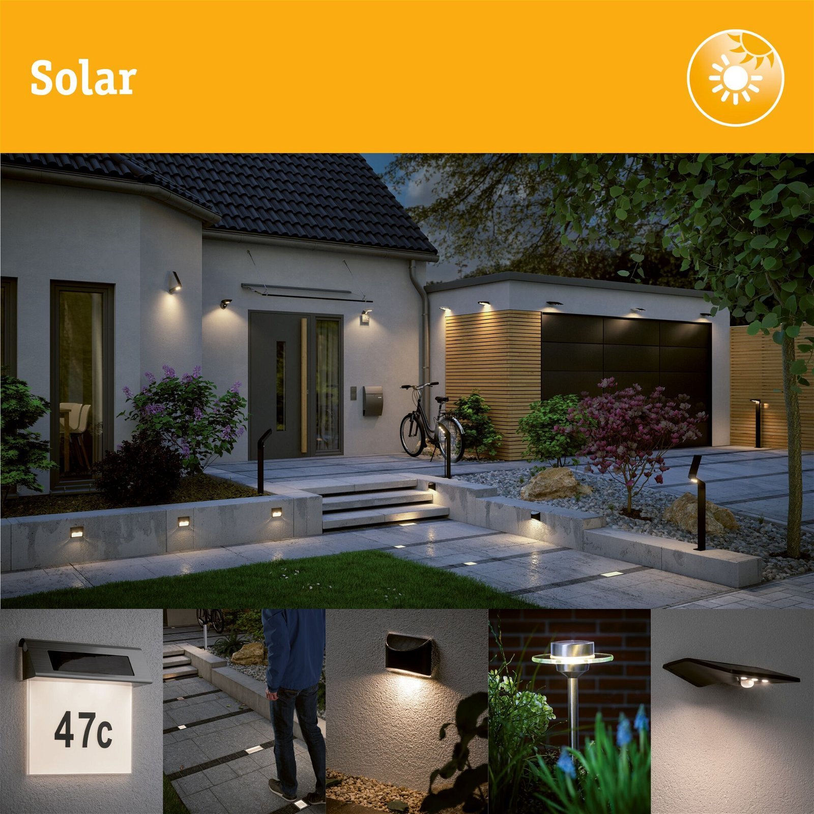 P 94874 Solární světelný řetěz Soala IP44 3000K černá - PAULMANN (obrázek 8)