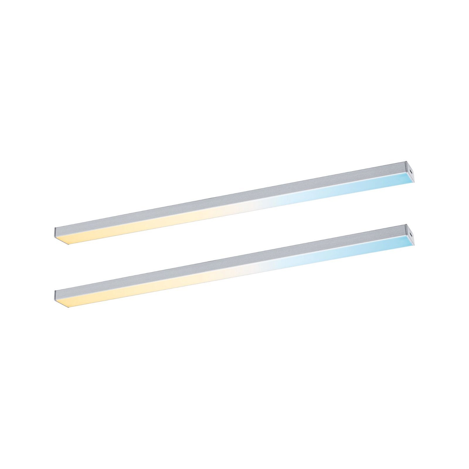 P 98613 LED podskříňkové svítidlo Inline 2x4W rozšiřovací sada 350x26mm 24V matný chrom - PAULMANN