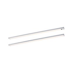 Obrázek pro produkt LED podskříňkové svítidlo Inline 2ks startovací sada 2x6W 550x26mm 24V matný chrom - PAULMANN