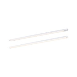 Obrázek pro produkt LED podskříňkové svítidlo Inline 2ks startovací sada 2x6W 550x26mm 24V bílá mat - PAULMANN
