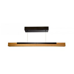 Obrázek pro produkt VÝPRODEJ VZORKU - Deko-Light závěsné svítidlo Madera 13W DIM 3000K dub 1600lm 900mm hnědá/černá - LIGHT IMPRESSIONS