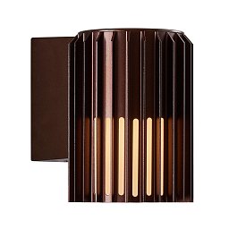Obrázek pro produkt Aludra venkovní nástěnné svítidlo metalická hnědá - NORDLUX