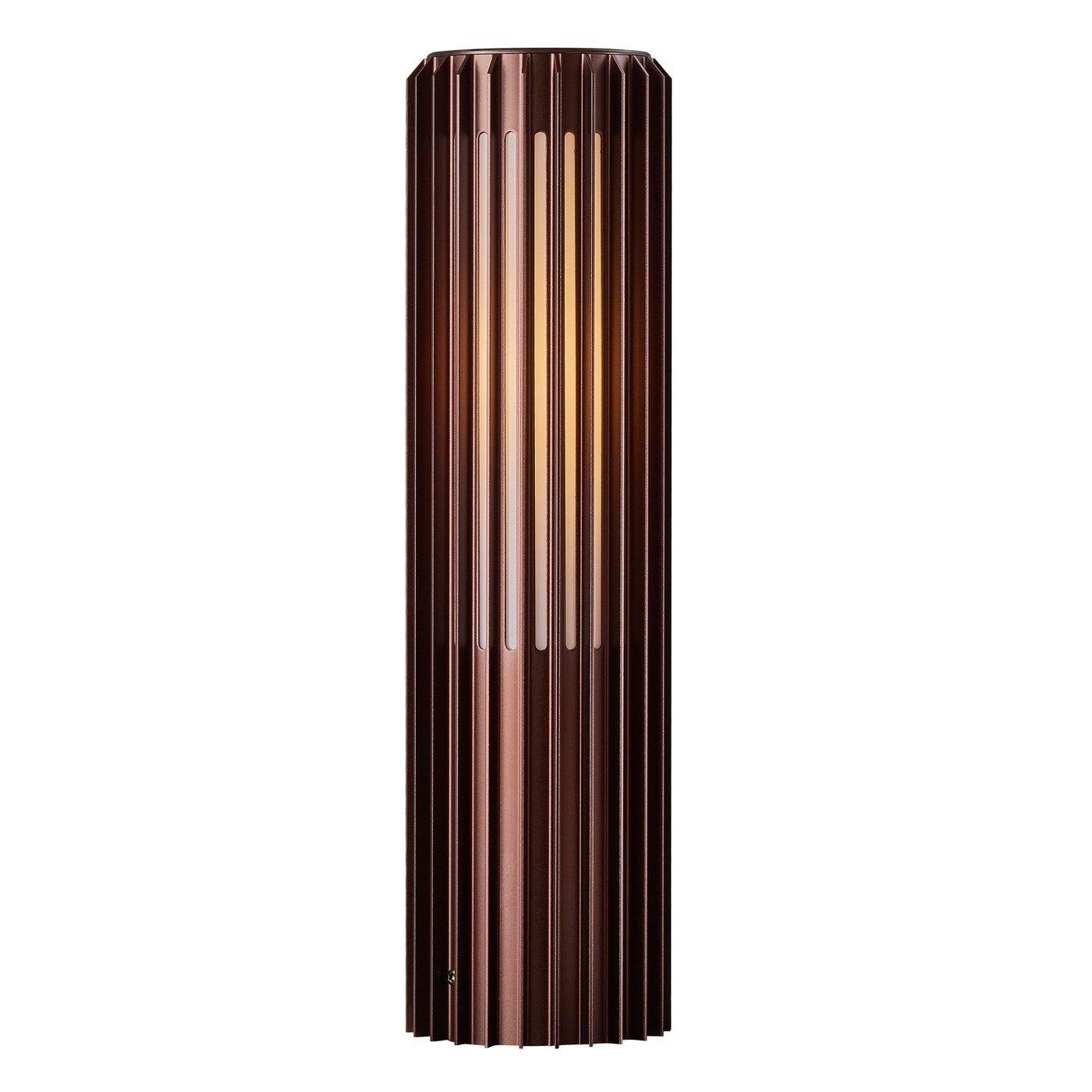 NOR 2118028261 Aludra 45 venkovní sloupkové svítidlo metalická hnědá - NORDLUX
