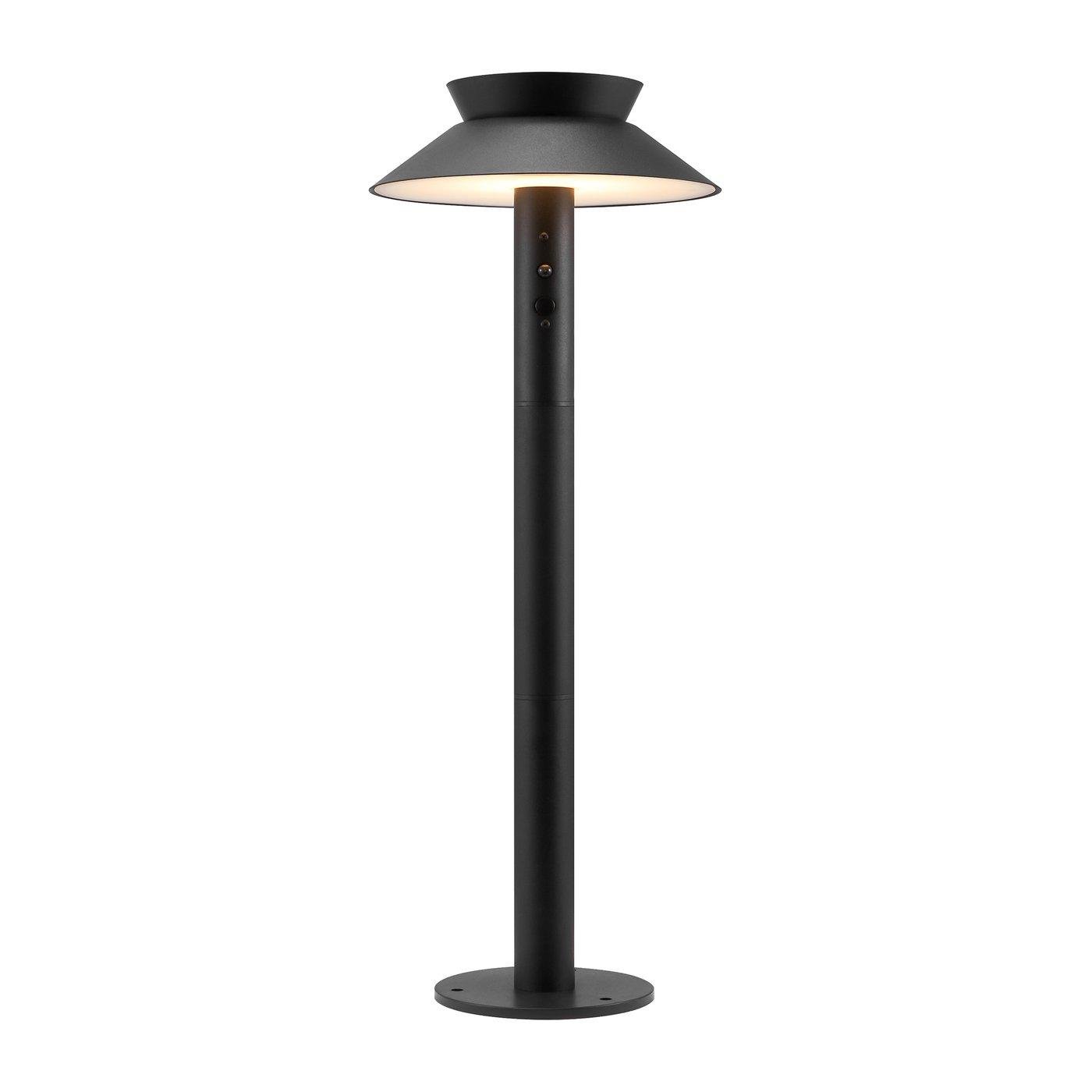 NOR 2418098003 Justina Solar venkovní sloupkové solární svítidlo černá - NORDLUX (obrázek 3)