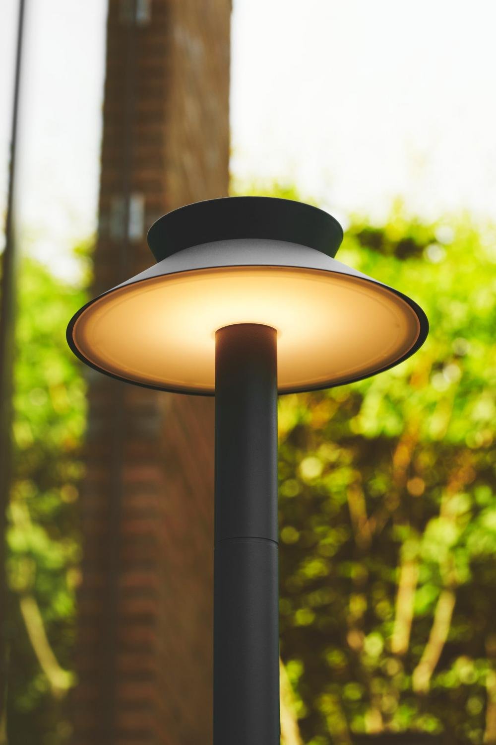 NOR 2418098050 Justina Solar venkovní sloupkové solární svítidlo antracit - NORDLUX