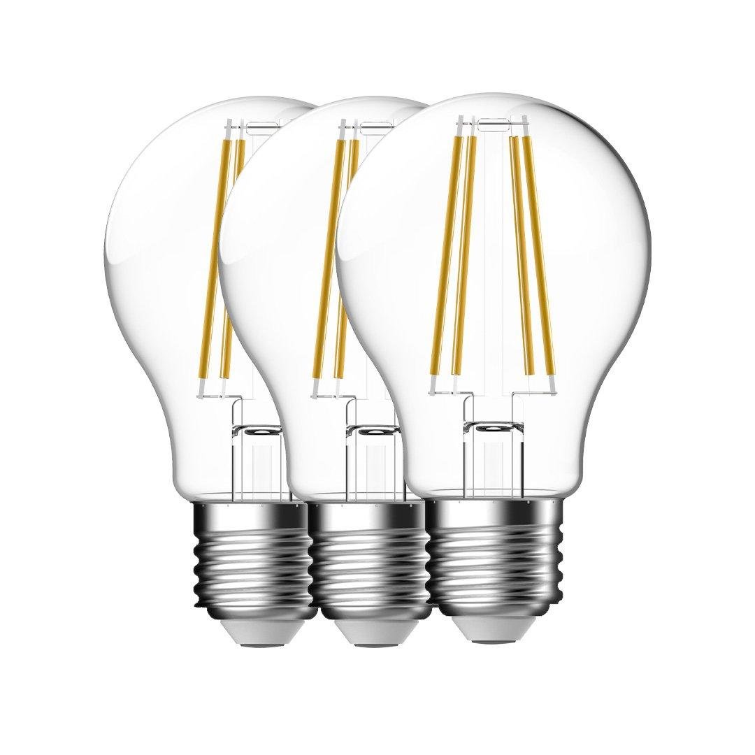 NOR 5181001323 E27 3-pack A60 2700K 1055lm - NORDLUX