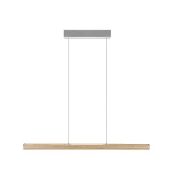 Obrázek pro produkt Závěsné svítidlo DANA LED 1000mm Up 7,5W 900lm / Down 32,2W 2990lm 2200-4000K Dim to warm dub natur - HERZBLUT