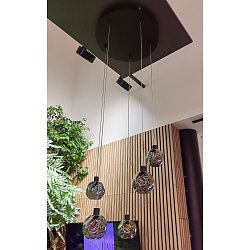 Obrázek pro produkt Závěsné svítidlo rozeta MICRO 5 pokov MIX barev - YOURDESIGN