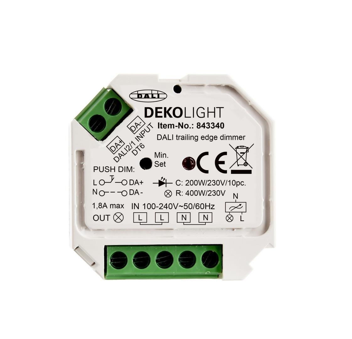 IMPR 843340 Deko-Light stmívač vysokonapěťový, DALI - DALI, Triac-stmívač, 100-240V, 400W, IP20 - LIGHT IMPRESSIONS