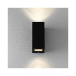 Obrázek pro produkt Venkovní nástěnné svítidlo Chios 150 černá 2x6W LED GU10 IP44 (starý kód: AST 7128) - ASTRO Lighting