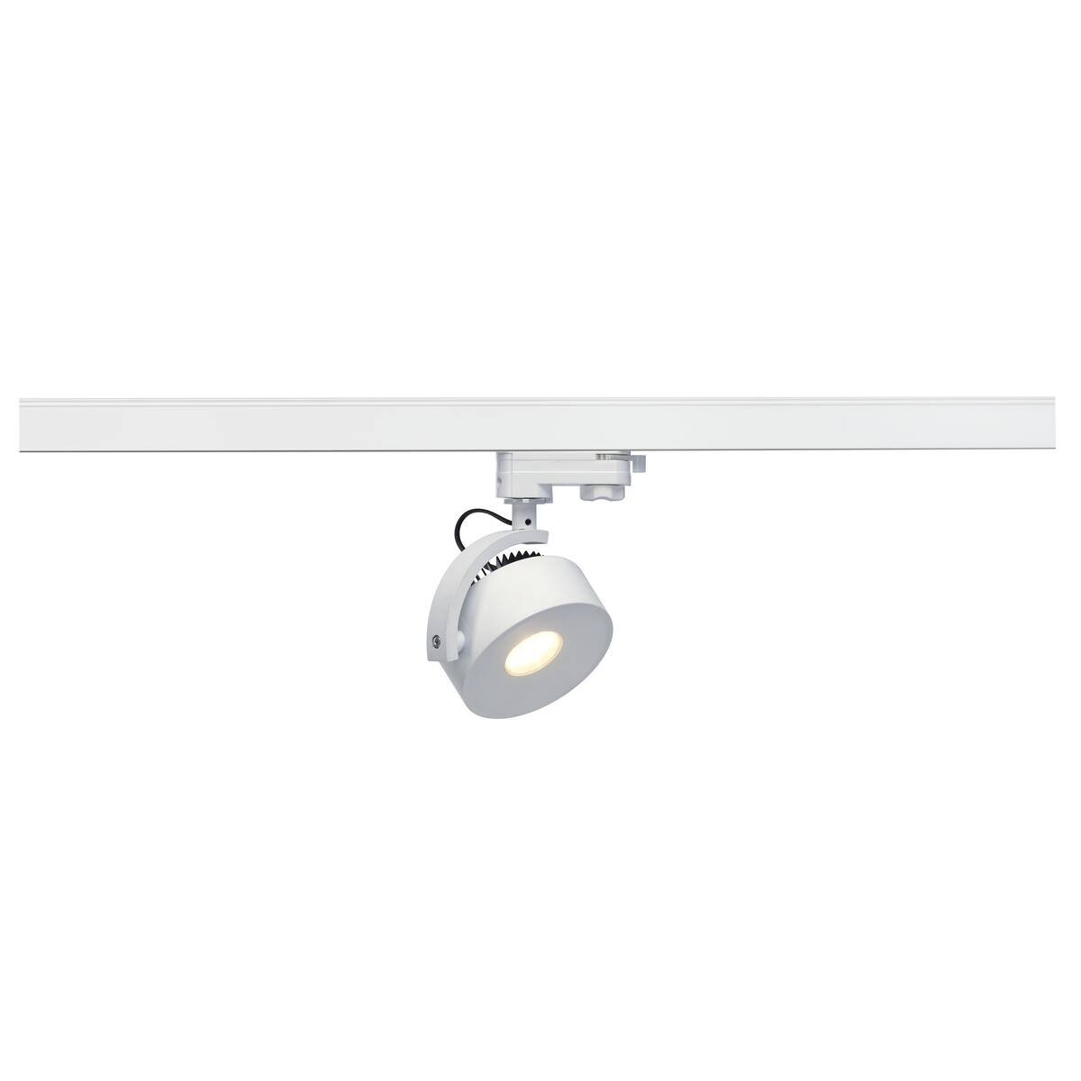 LA 152601 KALU TRACK LEDDISK pro tříokr. lištu bílá 230V COB LED 12W 85° 3 - BIG WHITE (SLV)