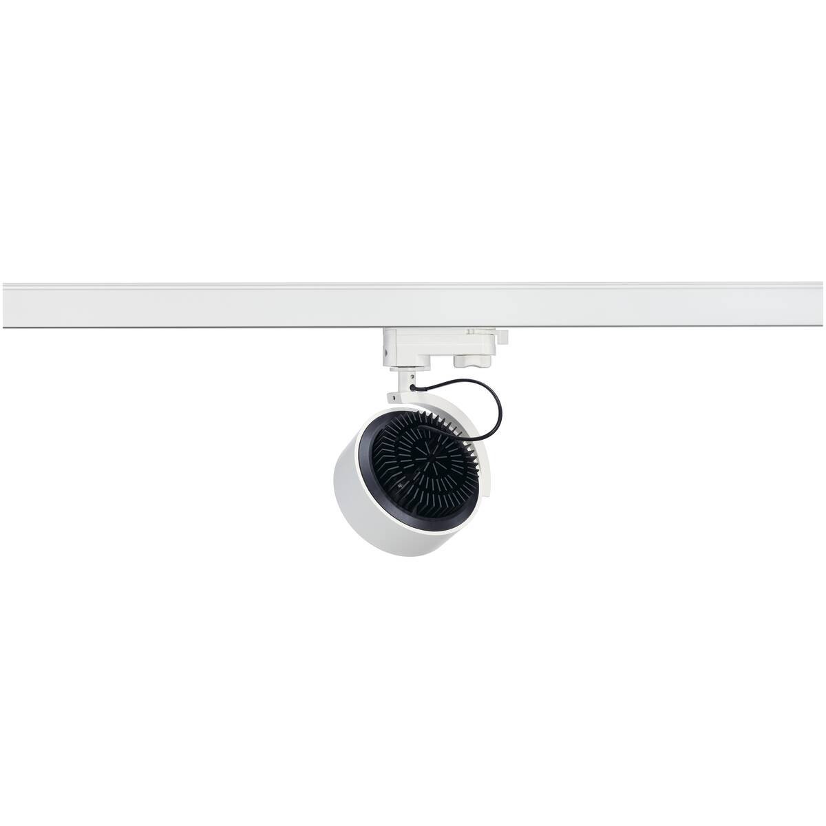 LA 152601 KALU TRACK LEDDISK pro tříokr. lištu bílá 230V COB LED 12W 85° 3 - BIG WHITE (SLV) (obrázek 3)
