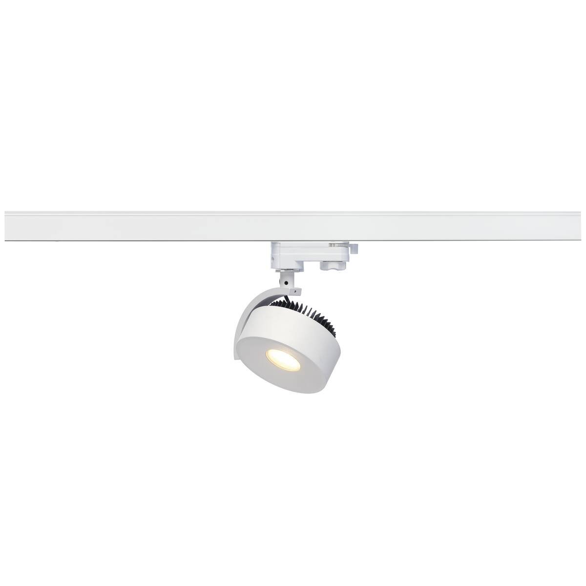 LA 152601 KALU TRACK LEDDISK pro tříokr. lištu bílá 230V COB LED 12W 85° 3 - BIG WHITE (SLV) (obrázek 4)