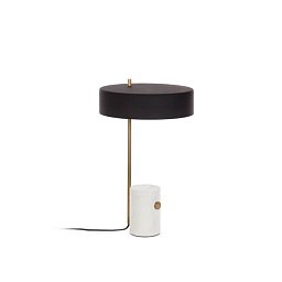 Obrázek pro produkt AKCE - Stolní lampa MASINA E27 53cm černá / mramor - Muzza