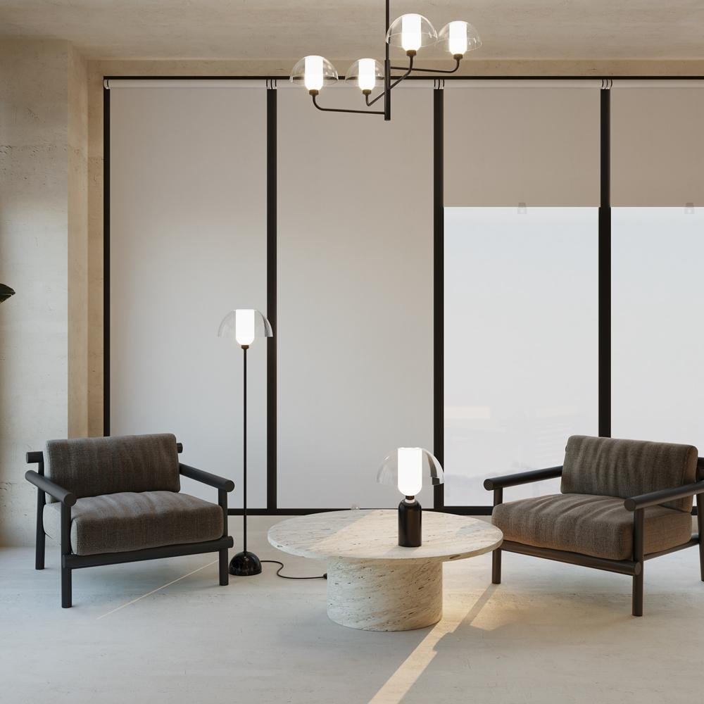 M MOD177TL-01B Stolní lampa Memory E14 40W černá kov/keramika - MAYTONI (obrázek 7)