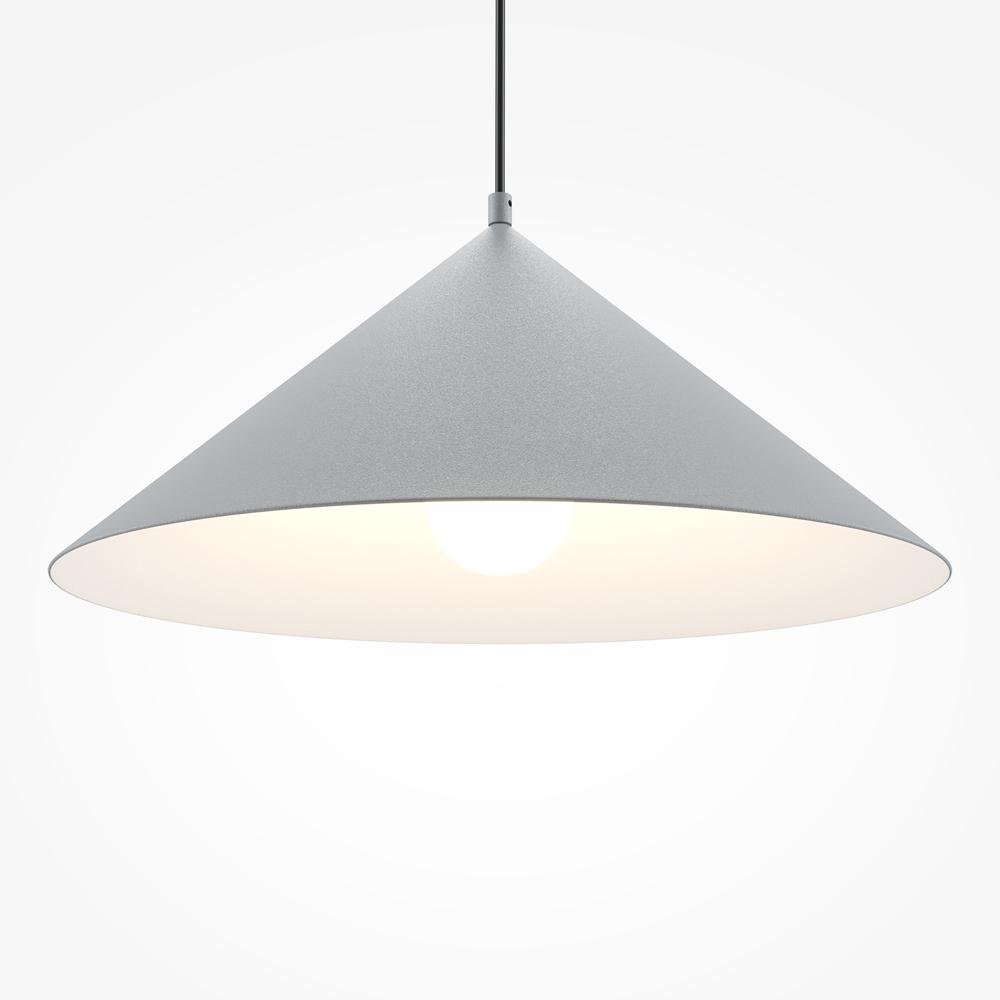 M MOD167PL-01GR Závěsné svítidlo Basic E27 40W šedá kov - MAYTONI (obrázek 3)