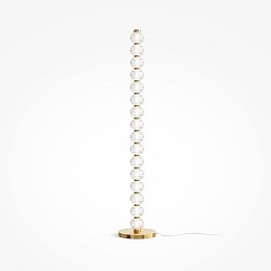Obrázek pro produkt Stojací lampa Amulet 3000K 33W teplá bílá 1550lm zlatá kov - MAYTONI