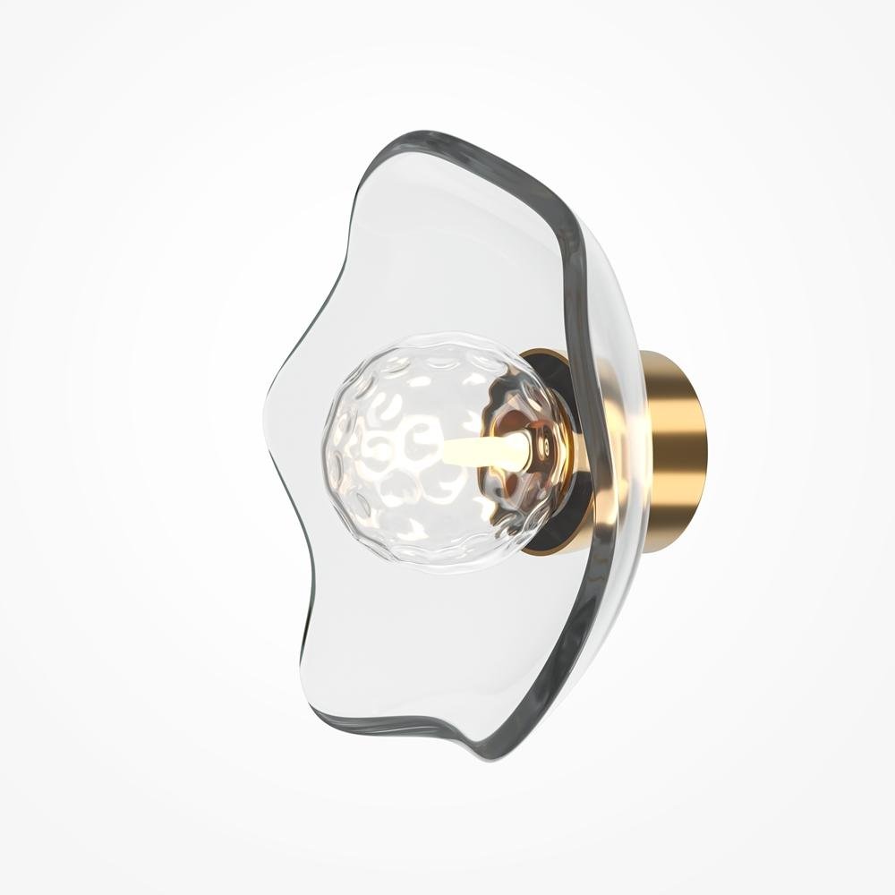 M MOD207WL-01BS Nástěnné svítidlo Miracle G9 28W mosaz čiré sklo kov - MAYTONI