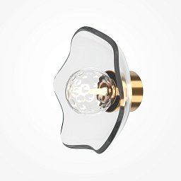 Obrázek pro produkt Nástěnné svítidlo Miracle G9 28W mosaz čiré sklo kov - MAYTONI