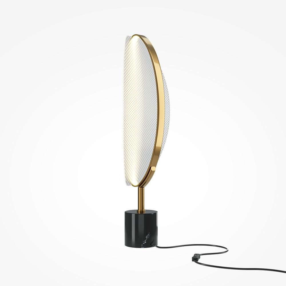 M MOD281TL-L15BS3K Stolní lampa Breeze 3000K 15W teplá bílá 870lm mosaz hliník stmívatelná - MAYTONI
