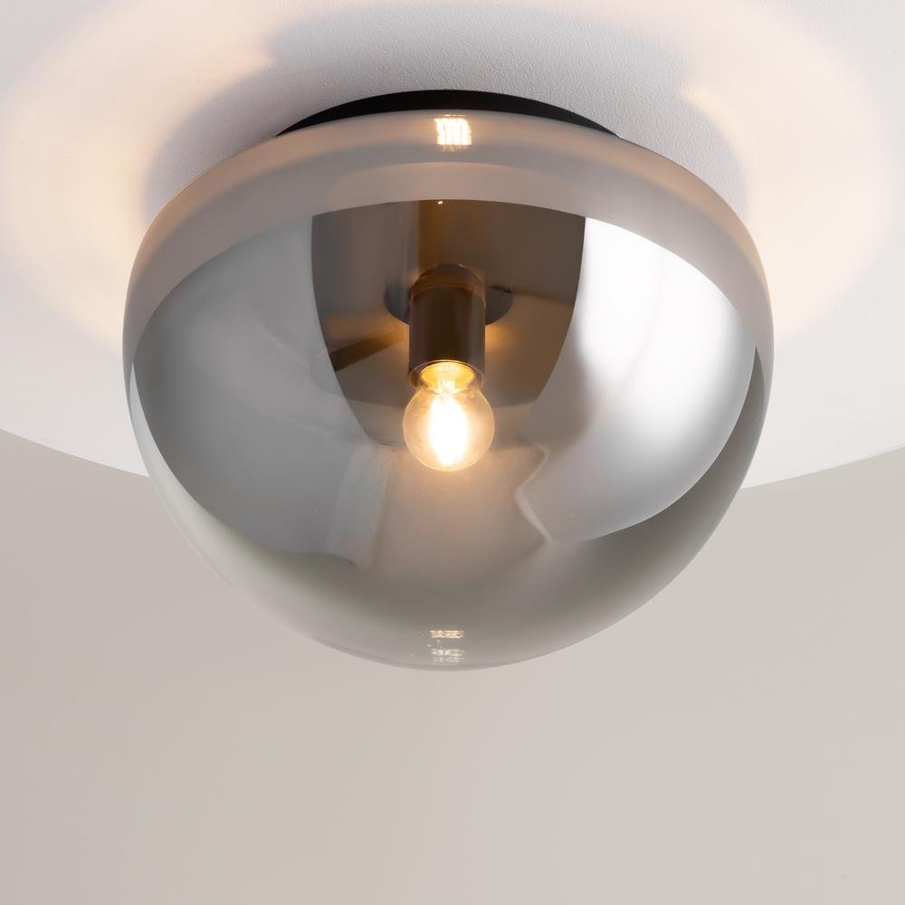 M MOD270CL-01B Stropní svítidlo Glassy E27 60W černá kouřové sklo kov - MAYTONI (obrázek 3)