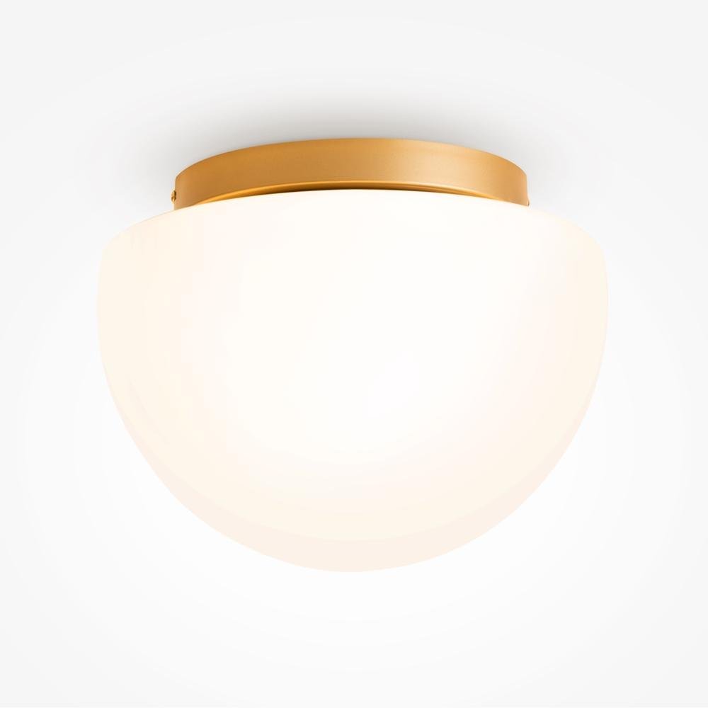 M MOD270CL-01G Stropní svítidlo Glassy E27 60W opálové sklo zlatá kov - MAYTONI