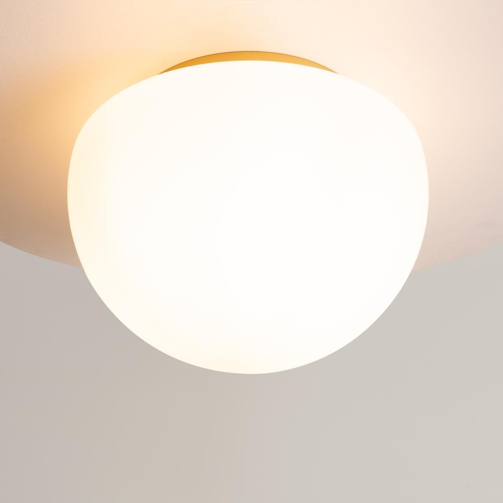 M MOD270CL-01G Stropní svítidlo Glassy E27 60W opálové sklo zlatá kov - MAYTONI (obrázek 3)