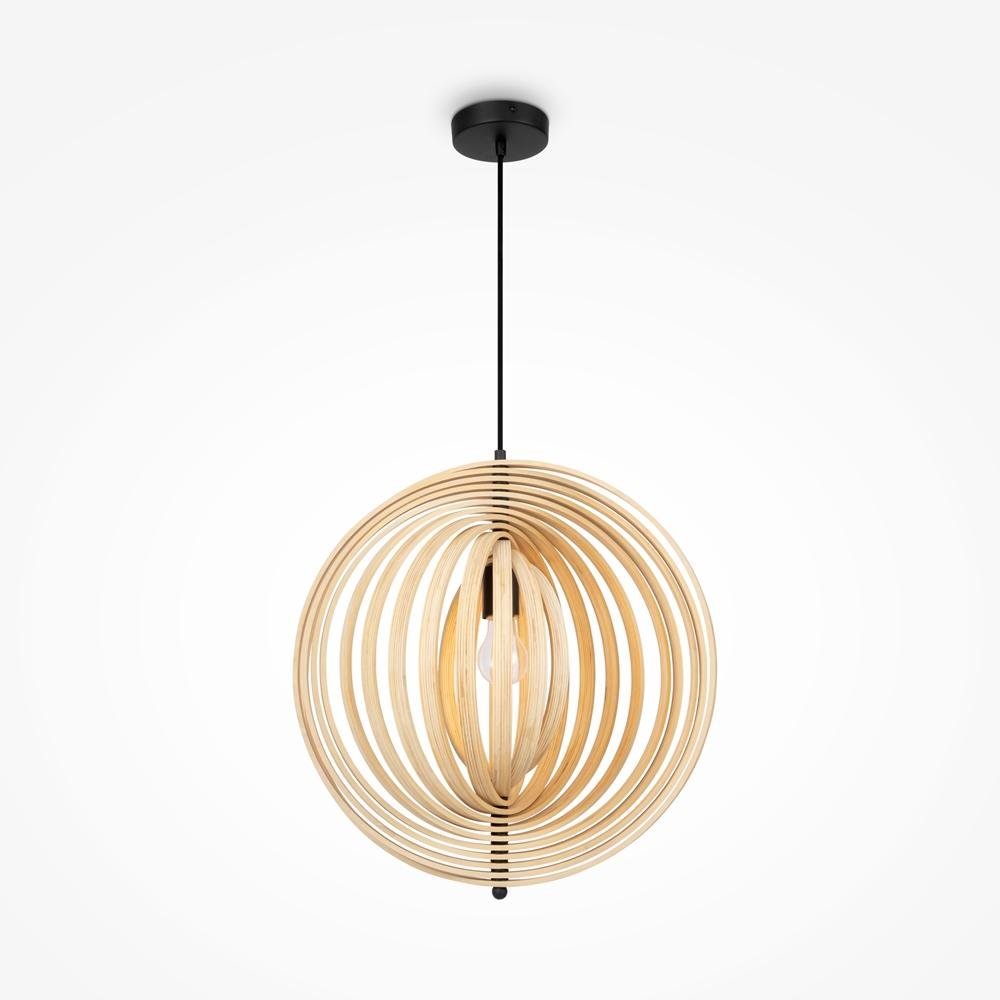 M MOD197PL-01W1 Závěsné svítidlo Roots E27 40W béžová kov designové - MAYTONI