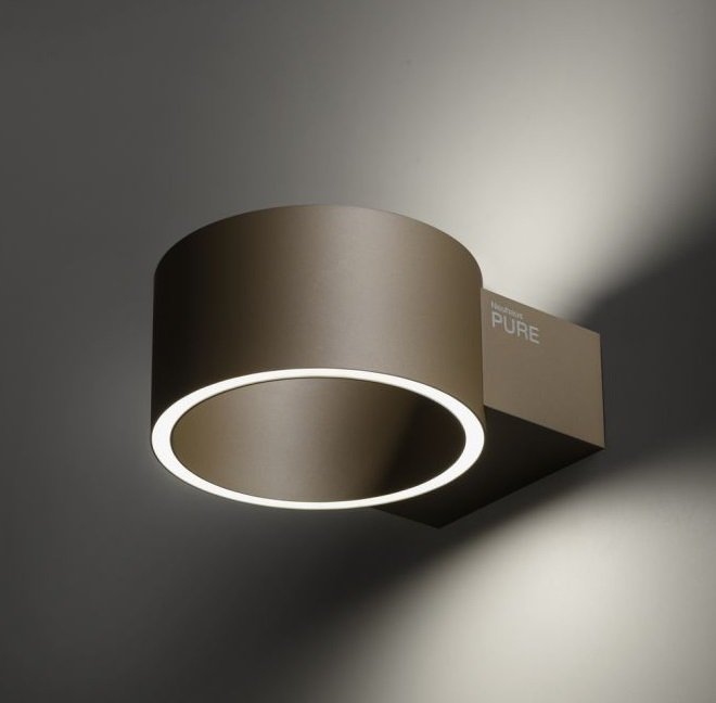 PN 8561-97 Nástěnné svítidlo PURE Clipse LED 10W 2700K up/down bronz - PAUL NEUHAUS
