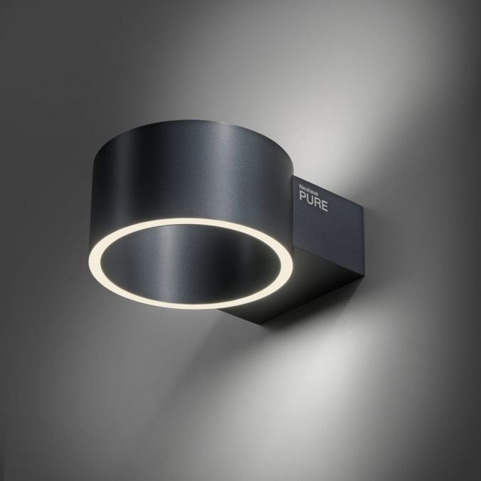 PN 8561-15 Nástěnné svítidlo PURE LED 10W 2700K šedá mystic - PAUL NEUHAUS