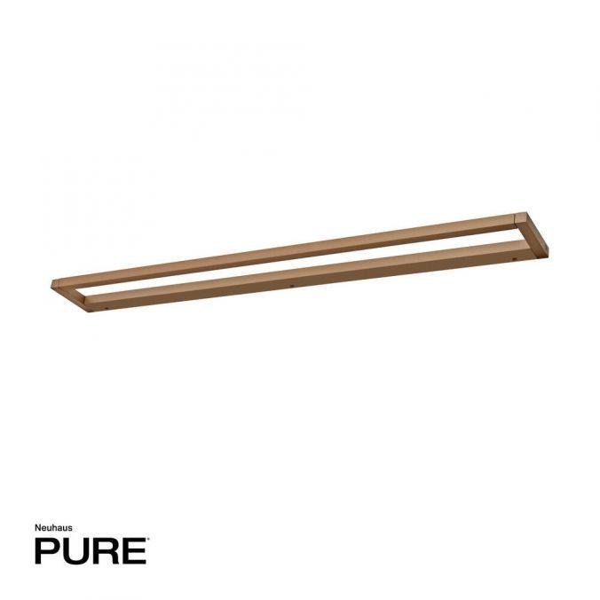 PN 9114-97 LED nástěnné svítidlo PURE Puro dotykový stmívač otočné 3000K bronz - PAUL NEUHAUS