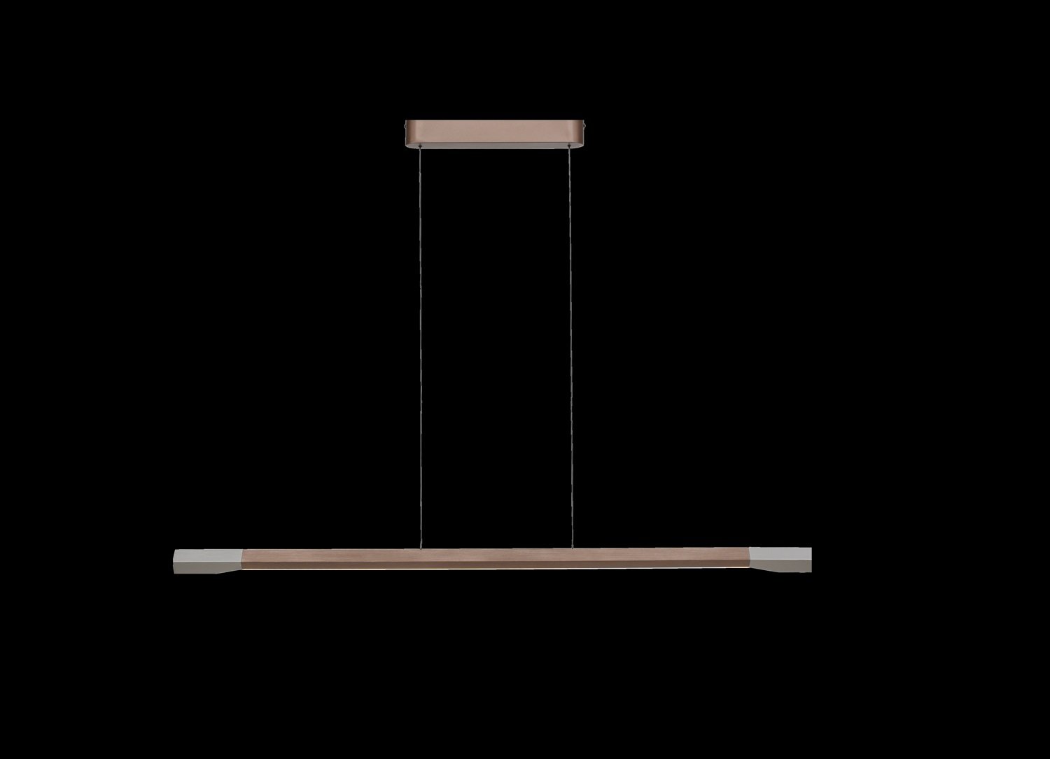 PN 2732-36 Svítidlo závěsné HOOP coffee LED 24W 3000K - PAUL NEUHAUS