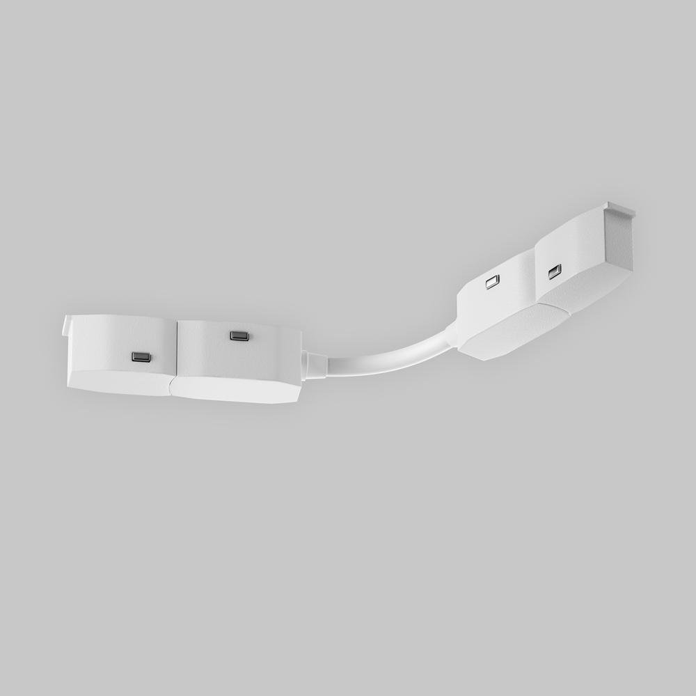 M TRA034CS-W-DE Spojka radius pro kolejnicový systém 48V IP20 bílý plast Exility - MAYTONI